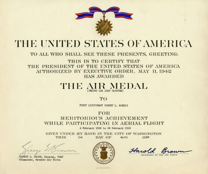 air-medal-certificate-second-oak-leaf-cluster-the-vietnam-memory-project